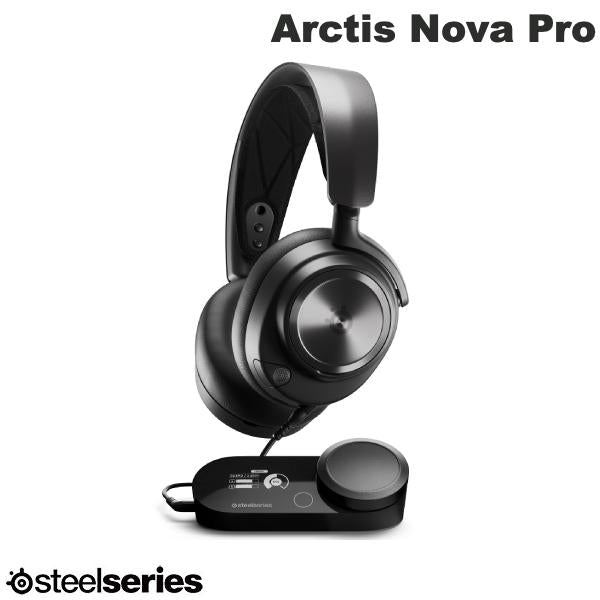 SteelSeries Arctis Nova Pro ハイレゾ対応 GameDAC Gen2 付属 有線 ゲーミングヘッドホン