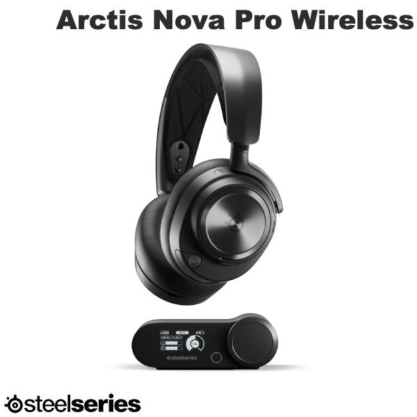 SteelSeries Arctis Nova Pro Wireless ハイレゾ対応 有線 / 2.4GHz / Bluetooth 5.0  ワイヤレス ゲーミングヘッドホン