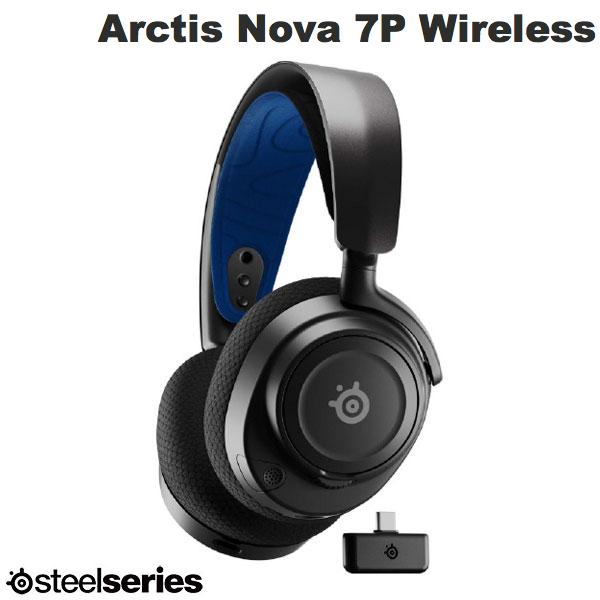 SteelSeries Arctis Nova 7P Wireless 有線 / 2.4GHz / Bluetooth 5.0 両対応  PlayStation 5専用 ゲーミングヘッドホン