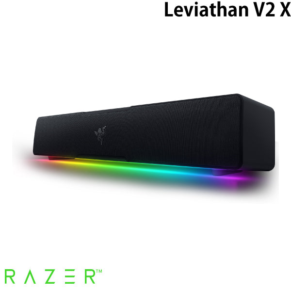 Razer Leviathan V2 X USB / Bluetooth 5.0 ワイヤレス 両対応 PD対応 ゲーミングサウンドバー