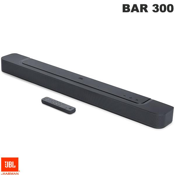 JBL BAR 300 Bluetooth 5.0 Wi-Fi6 ワイヤレス サラウンドサウンドバー ブラック