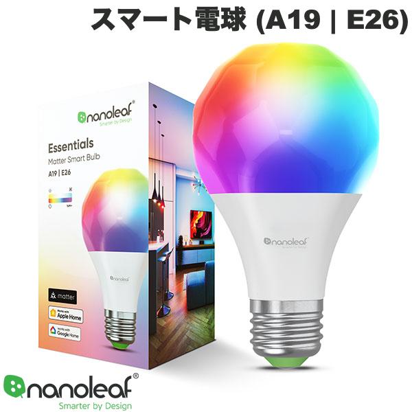 Nanoleaf Essentials Matter スマート電球 (A19 | E26) – kitcut plus