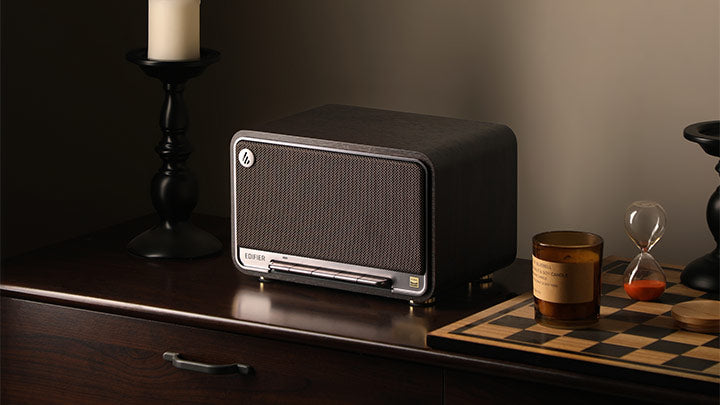 Edifier D32 Bluetooth 5.3 テーブルトップワイヤレススピーカー 60W AirPlay 2 / 24bit/96kHzハイレゾ Wi-Fi / Bluetooth 対応