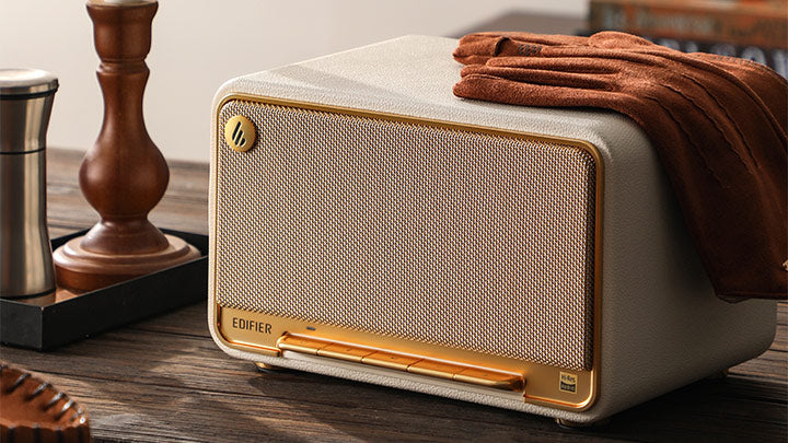 Edifier D32 Bluetooth 5.3 テーブルトップワイヤレススピーカー 60W AirPlay 2 / 24bit/96kHzハイレゾ Wi-Fi / Bluetooth 対応