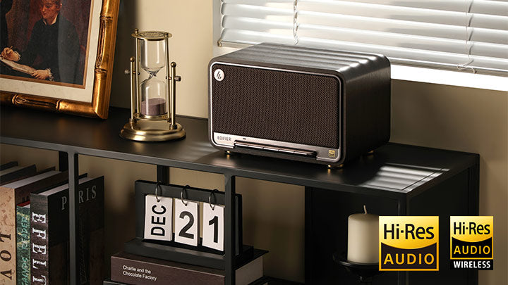 Edifier D32 Bluetooth 5.3 テーブルトップワイヤレススピーカー 60W AirPlay 2 / 24bit/96kHzハイレゾ Wi-Fi / Bluetooth 対応