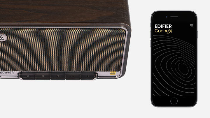 Edifier D32 Bluetooth 5.3 テーブルトップワイヤレススピーカー 60W AirPlay 2 / 24bit/96kHzハイレゾ Wi-Fi / Bluetooth 対応