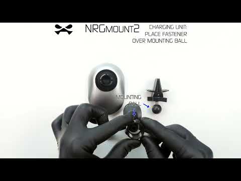 GHOSTEK NRG Mount カーマウント2 MagSafe対応 15W ワイヤレス充電器 車載用