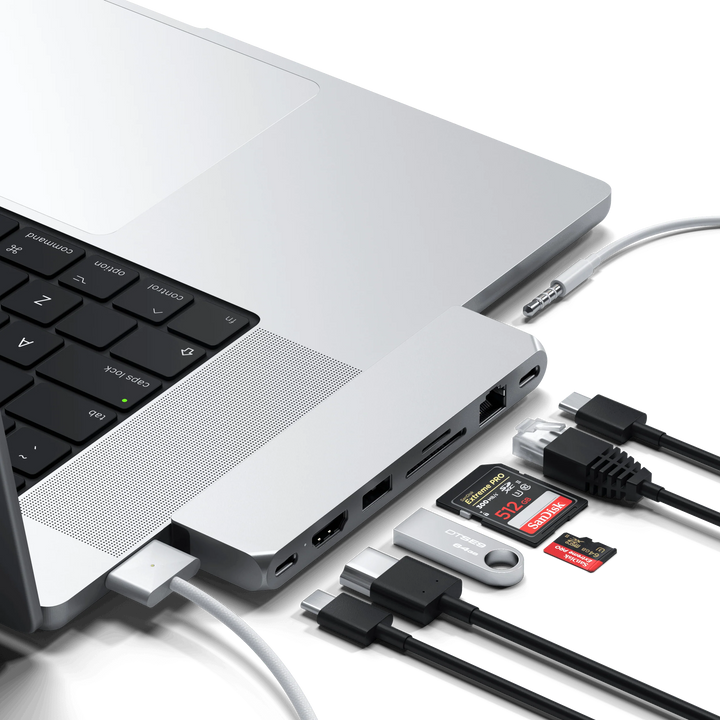 Satechi Pro Hub Max USB-C PRO PD対応 ハブアダプター (MacBookPro Air M1 M2 M3 M4対応)