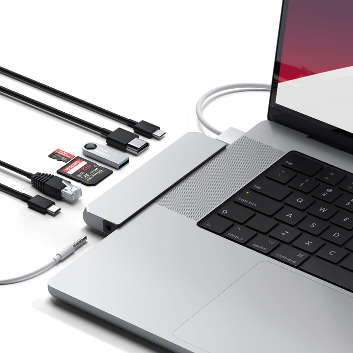 Satechi Pro Hub Max USB-C PRO PD対応 ハブアダプター (MacBookPro Air M1 M2 M3 M4対応)