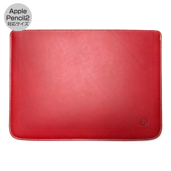 11インチ iPad Pro M2 第4世代 / M1 第3 / 2 / 1世代 / iPad Air 第5 / 4世代 Apple Pencil 2 対応サイズ / レッド
