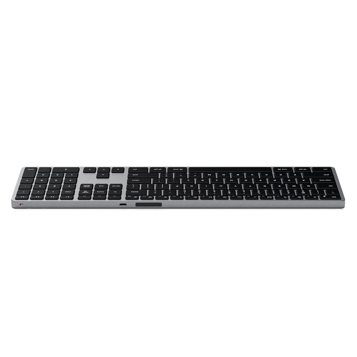 Satechi Slim X3 Bluetooth Backlit Keyboard US Layout 薄型フルサイズ キーボード 英語配列 Win Mac対応