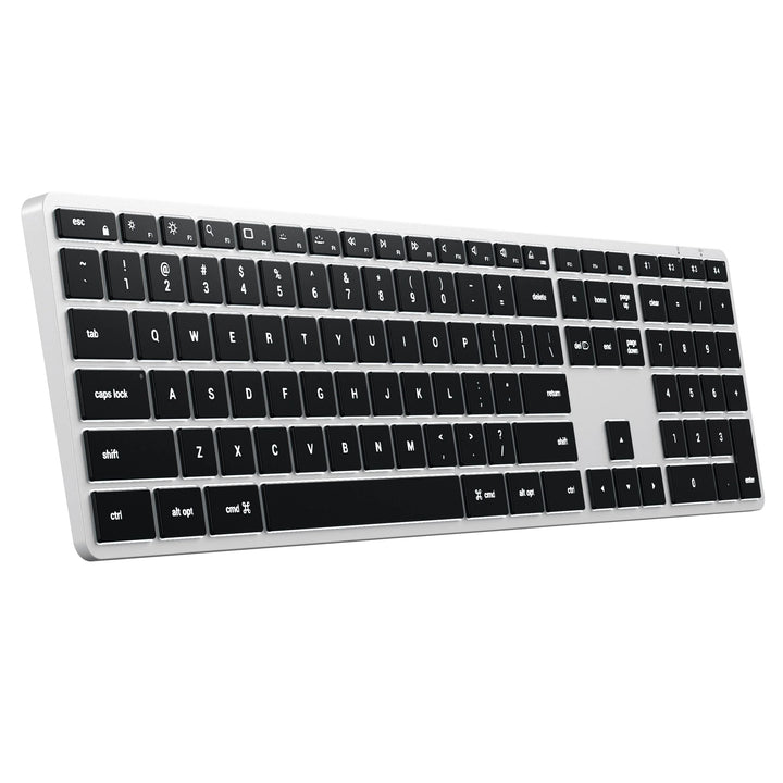 Satechi Slim X3 Bluetooth Backlit Keyboard US Layout 薄型フルサイズ キーボード 英語配列 Win Mac対応
