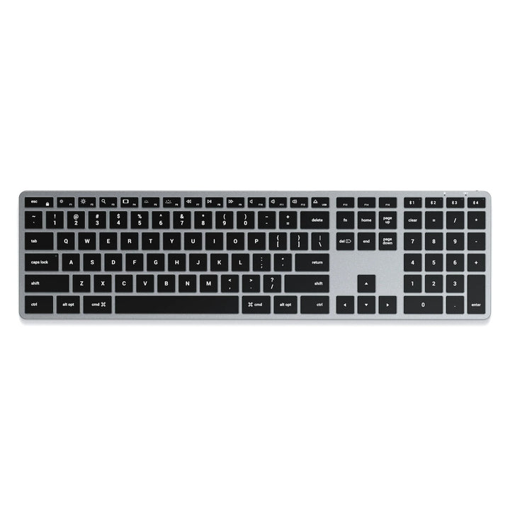 Satechi Slim X3 Bluetooth Backlit Keyboard US Layout 薄型フルサイズ キーボード 英語配列 Win Mac対応