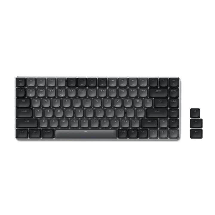 Satechi SM1 Slim Mechanical Backlit Bluetooth Keyboard US Layout テンキーレス タクタイル 茶軸 キーボード 英語配列 薄型メカニカルキーボード Win Mac対応