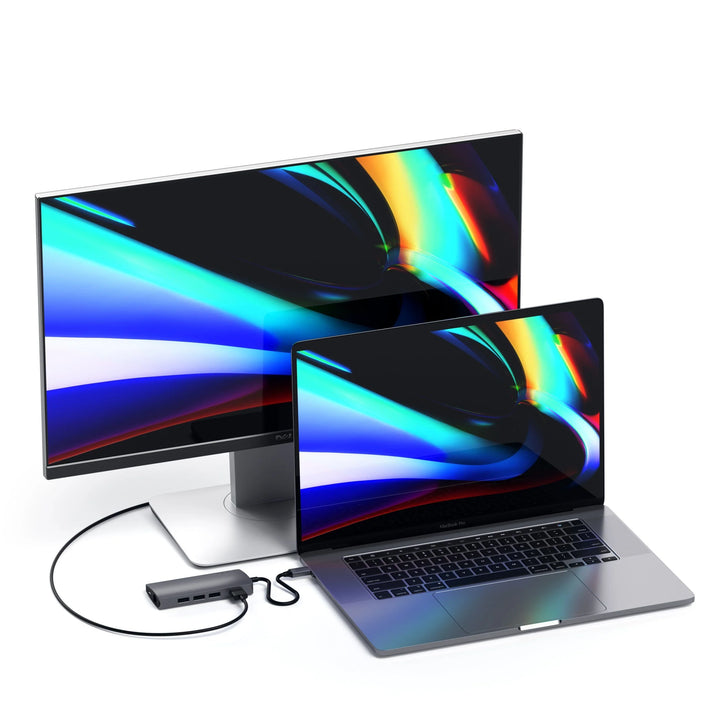 Satechi USB-C Multi-Port Adapter 4K with Ethernet V2 PD対応 マルチポートアダプター4K with イーサーネット