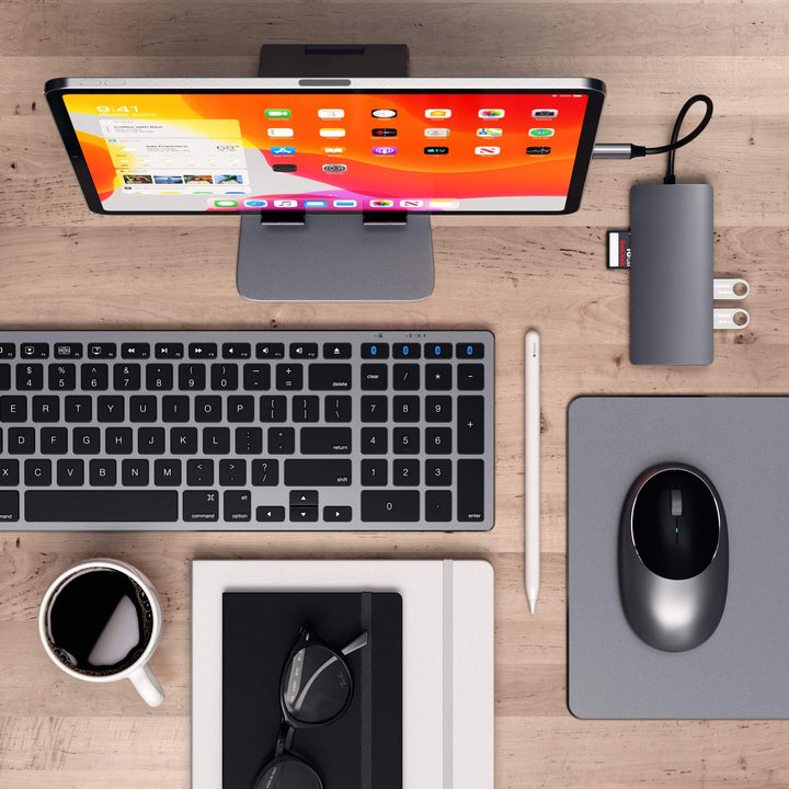 Satechi USB-C Multi-Port Adapter 4K with Ethernet V2 PD対応 マルチポートアダプター4K with イーサーネット