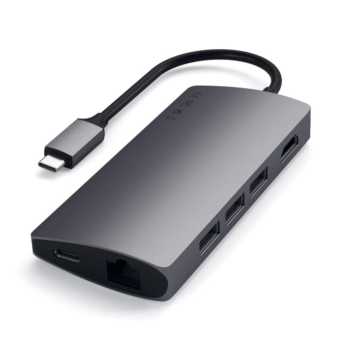 Satechi USB-C Multi-Port Adapter 4K with Ethernet V2 PD対応 マルチポートアダプター4K with イーサーネット