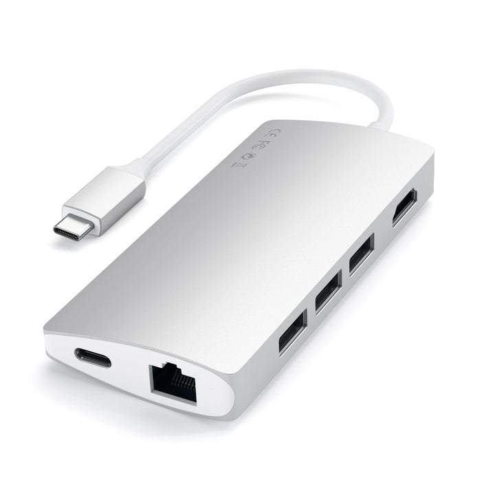 Satechi USB-C Multi-Port Adapter 4K with Ethernet V2 PD対応 マルチポートアダプター4K with イーサーネット