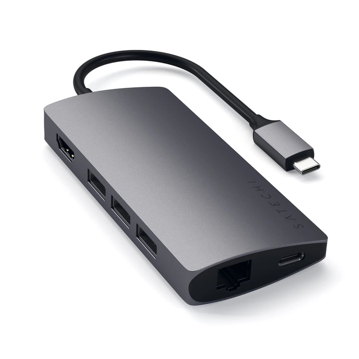 Satechi USB-C Multi-Port Adapter 4K with Ethernet V2 PD対応 マルチポートアダプター4K with イーサーネット