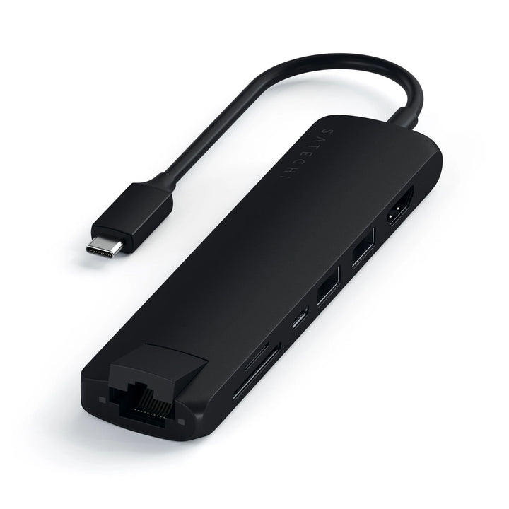 Satechi 6-in-1 USB-C Slim Multiport Adapter PD対応 スリムマルチポートアダプター