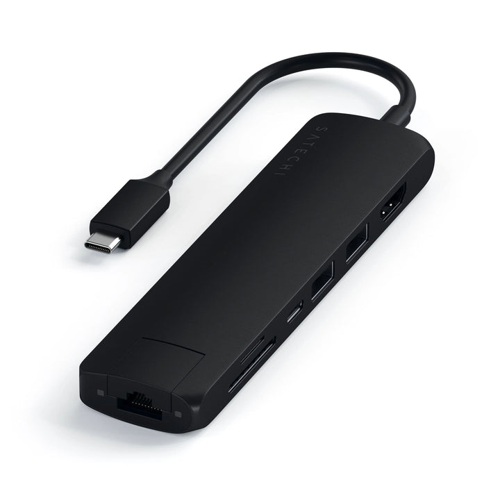 Satechi 6-in-1 USB-C Slim Multiport Adapter PD対応 スリムマルチポートアダプター