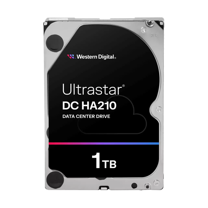 Western Digital HGST Ultrastar DC HA210 3.5インチ 内蔵HDD  SATA 6Gb/s 7200rpm 128MB データセンター用ドライブ