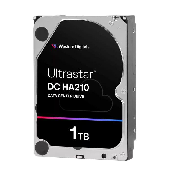 Western Digital HGST Ultrastar DC HA210 3.5インチ 内蔵HDD  SATA 6Gb/s 7200rpm 128MB データセンター用ドライブ