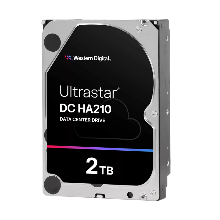 Western Digital HGST Ultrastar DC HA210 3.5インチ 内蔵HDD  SATA 6Gb/s 7200rpm 128MB データセンター用ドライブ