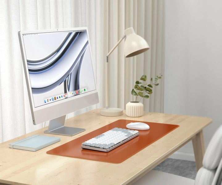 Satechi Vegan-Leather Premium Desk Mat ヴィーガンレザープレミアムデスクマット