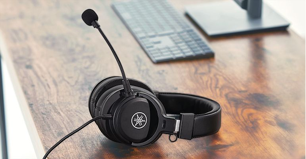 YAMAHA YH-G01 スタジオ音質 有線ヘッドセット コンデンサーマイク搭載 ブラック