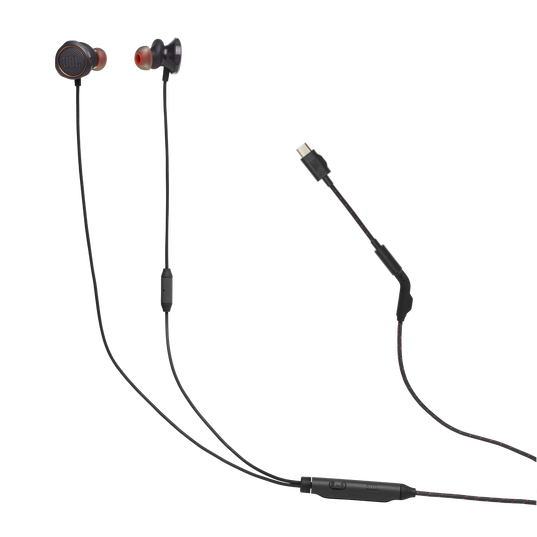 JBL QUANTUM 50C 有線 カナル型 マイク付き ゲーミング イヤホン USB-C / 3.5mm ブラック