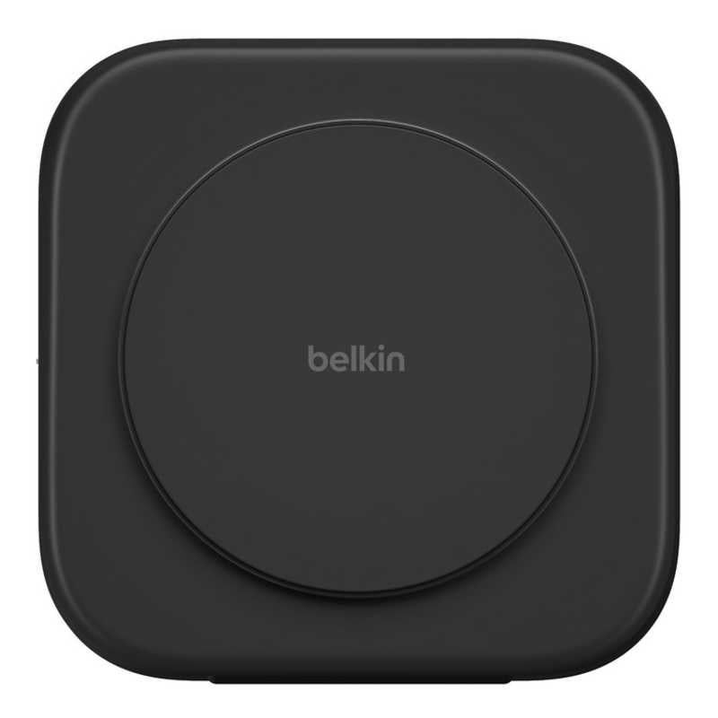 BELKIN BoostCharge Pro Qi2 3-in-1 折りたたみ式トラベル充電パッド 最大15W MagSafe対応 ワイヤレス充電器