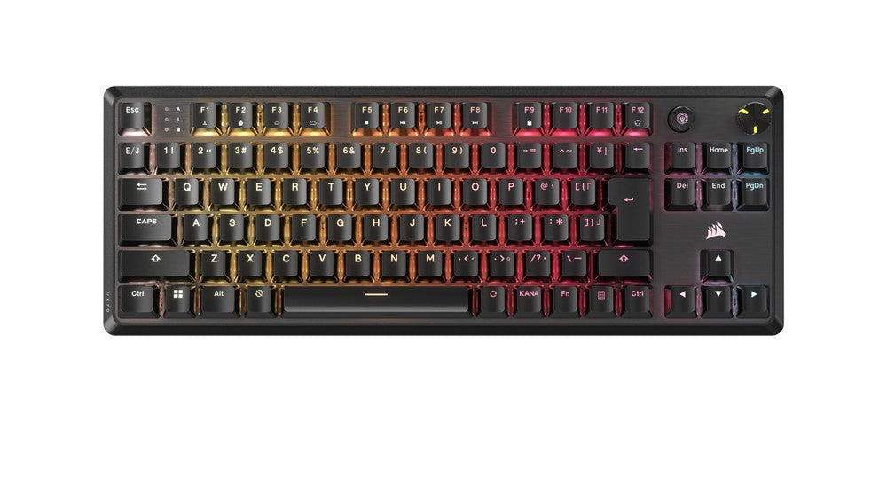 Corsair K70 CORE TKL-MLX RED-BLK 日本語配列 かな無し テンキーレス CORSAIR MLX Red v2  リニアメカニカルキースイッチ ゲーミングキーボード