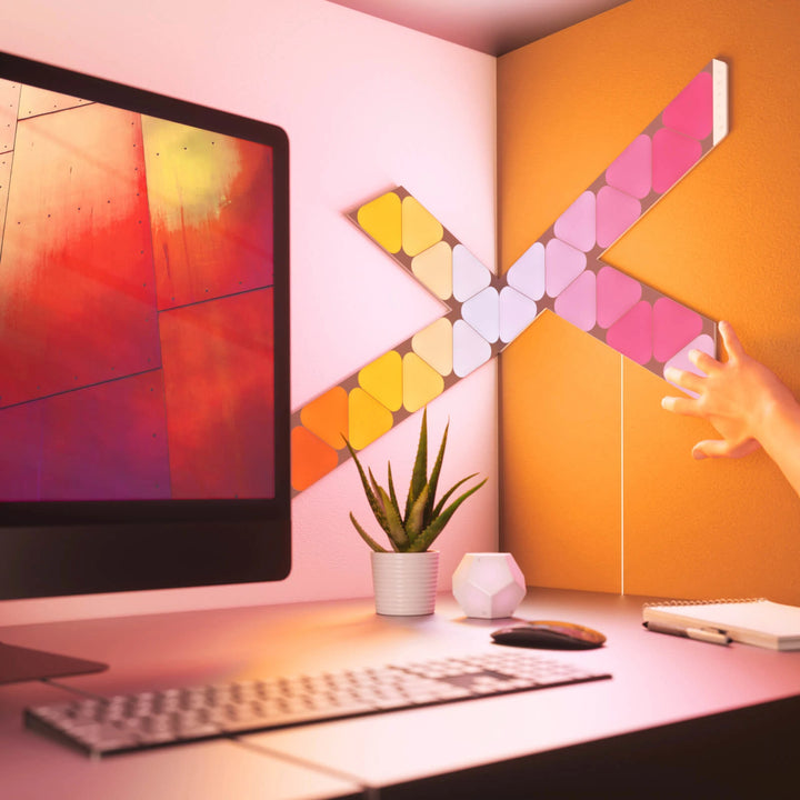 Nanoleaf Shapes ミニトライアングル 拡張パック 10枚入り