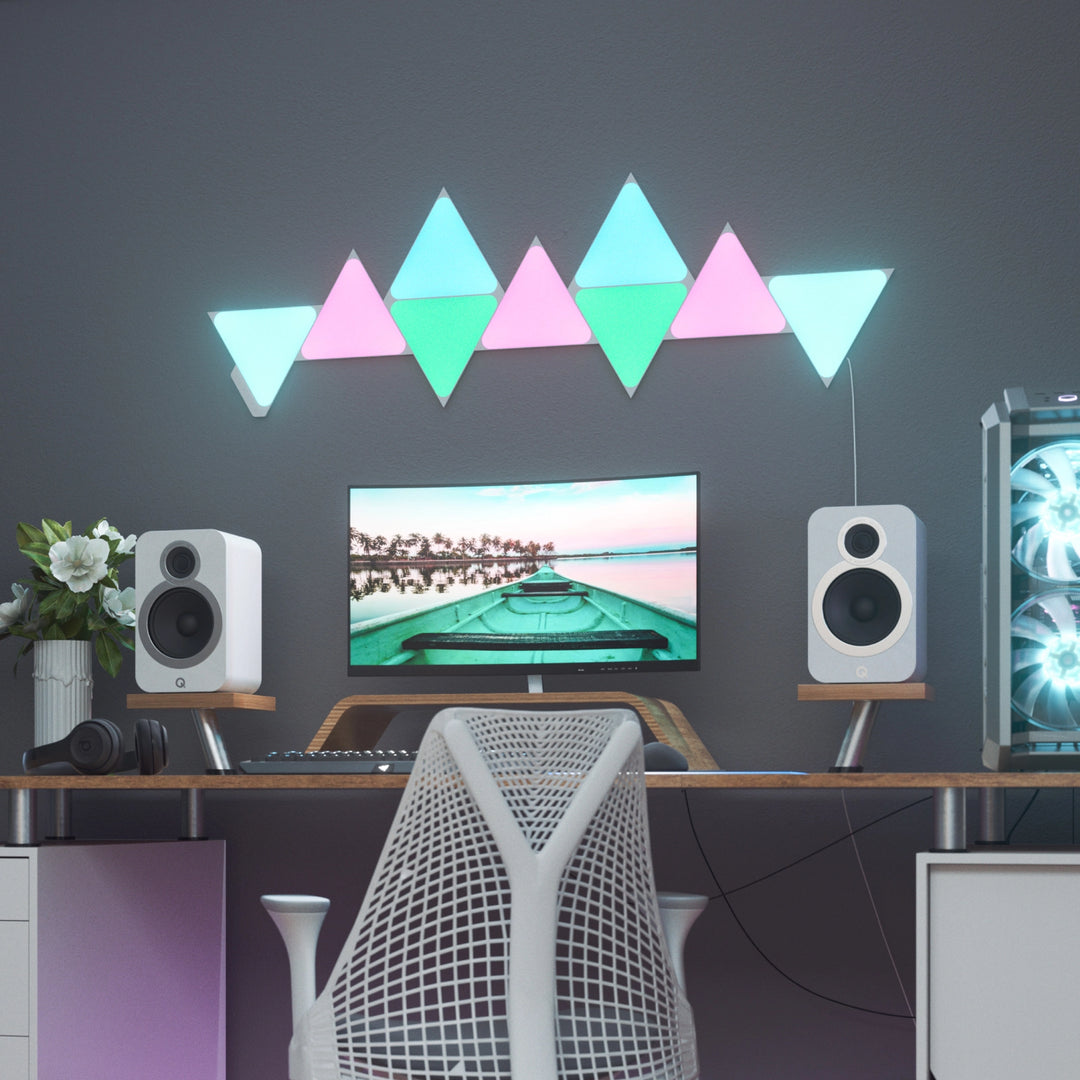 Nanoleaf Shapes トライアングル スターターパック 9枚入り スマート照明