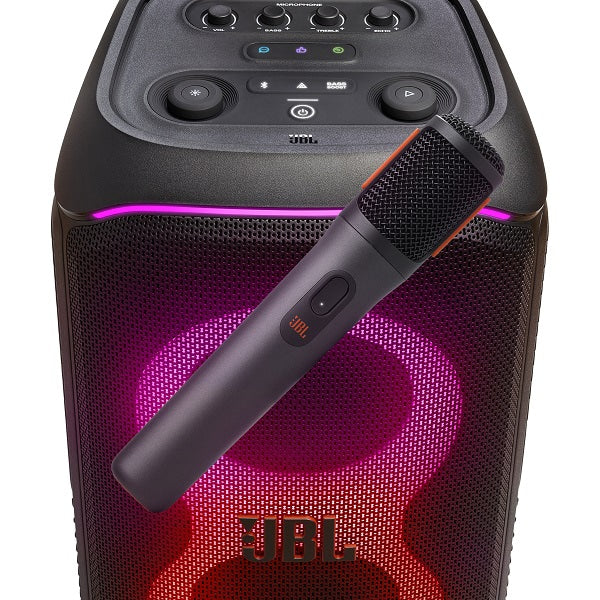 JBL PARTYBOX WIRELESS MIC バッテリー内蔵 2.4GHz ワイヤレスマイク 2本セット 6.3mmアナログ端子ドングル付 カラオケマイク