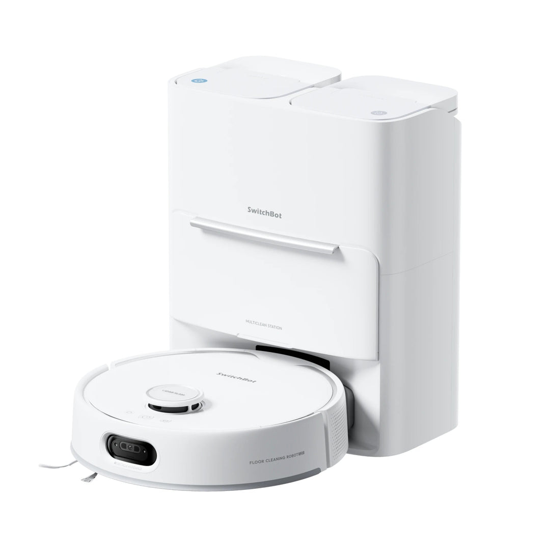 SwitchBot お掃除ロボット S20 自動ゴミ収集 最大10,000Pa強力吸引&水拭き対応