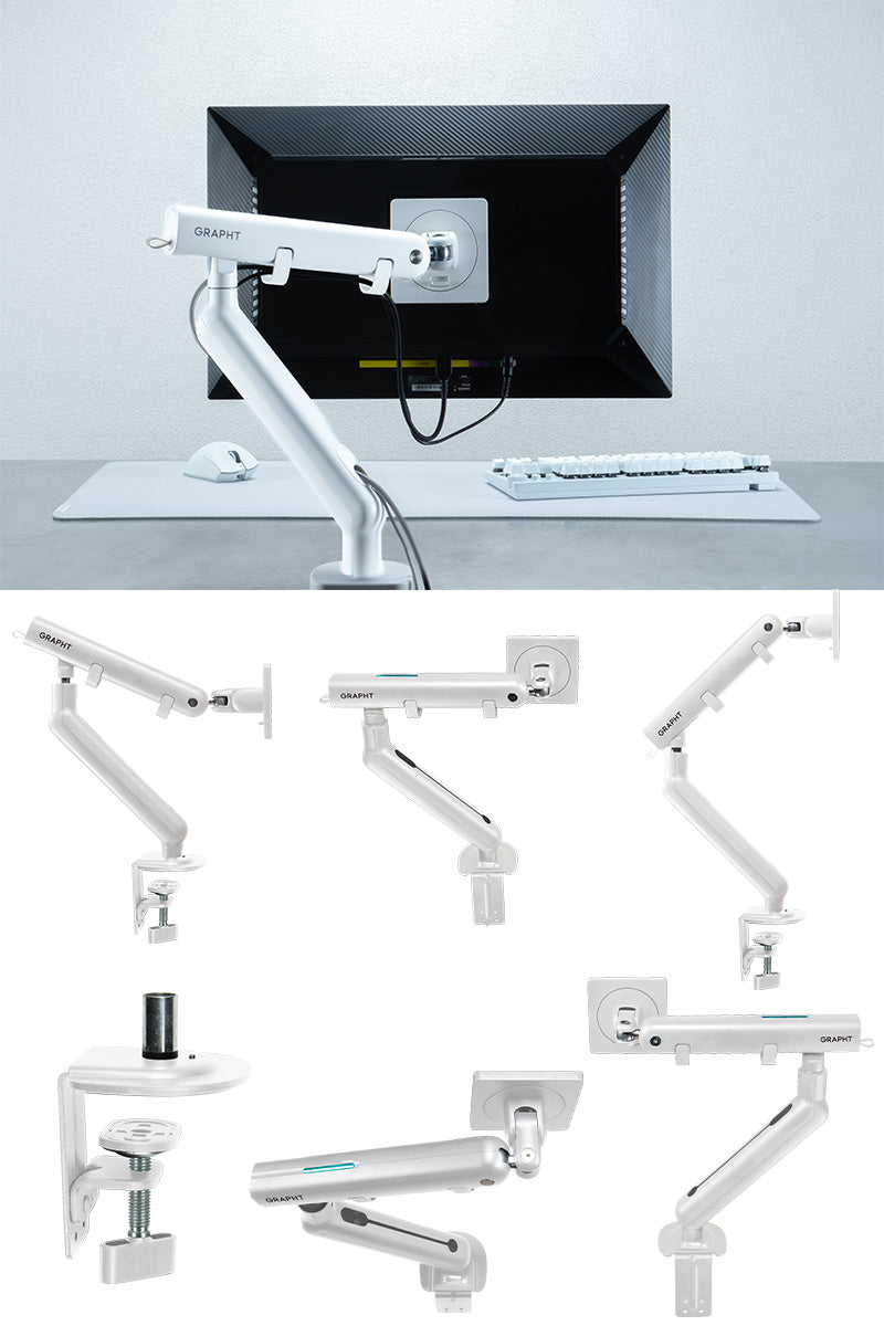Team GRAPHT Monitor Arm - Aero M9TQ 〜34インチ 高耐久アーム