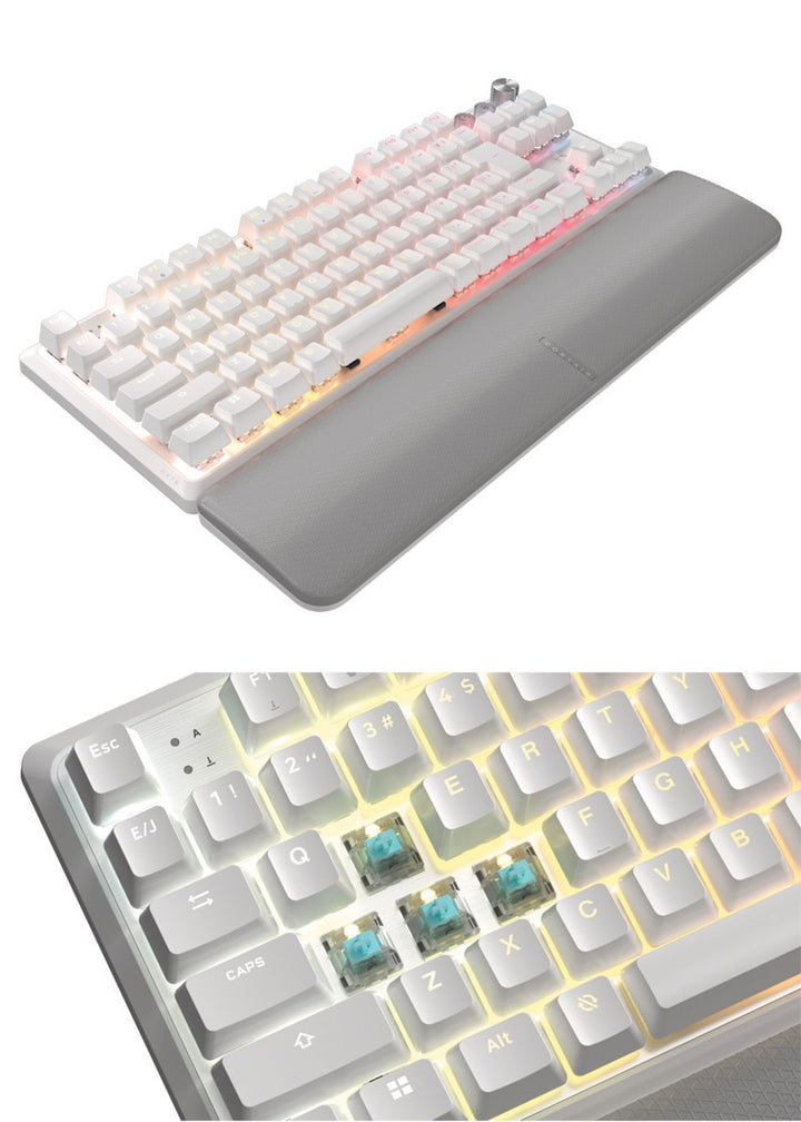 Corsair K70 PRO TKL-MGX v2 日本語配列 カナなし 有線 テンキーレス 高性能ホール効果 プログラム可能ゲーミングキーボード