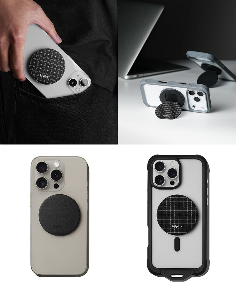 bitplay MagSafe フリー・フォーングリップ スタンド