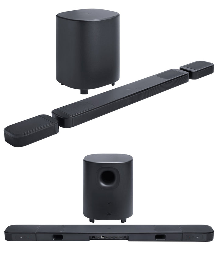 JBL BAR1000MK2 Bluetooth 5.3 ワイヤレス 7.1.4ch サラウンドシステム サウンドバー サラウンドスピーカー サブウーファー付属 ブラック