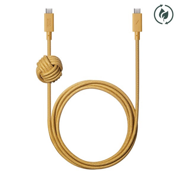 Native Union Anchor Cable 3.0m USB-C to USB-C ケーブル PD対応