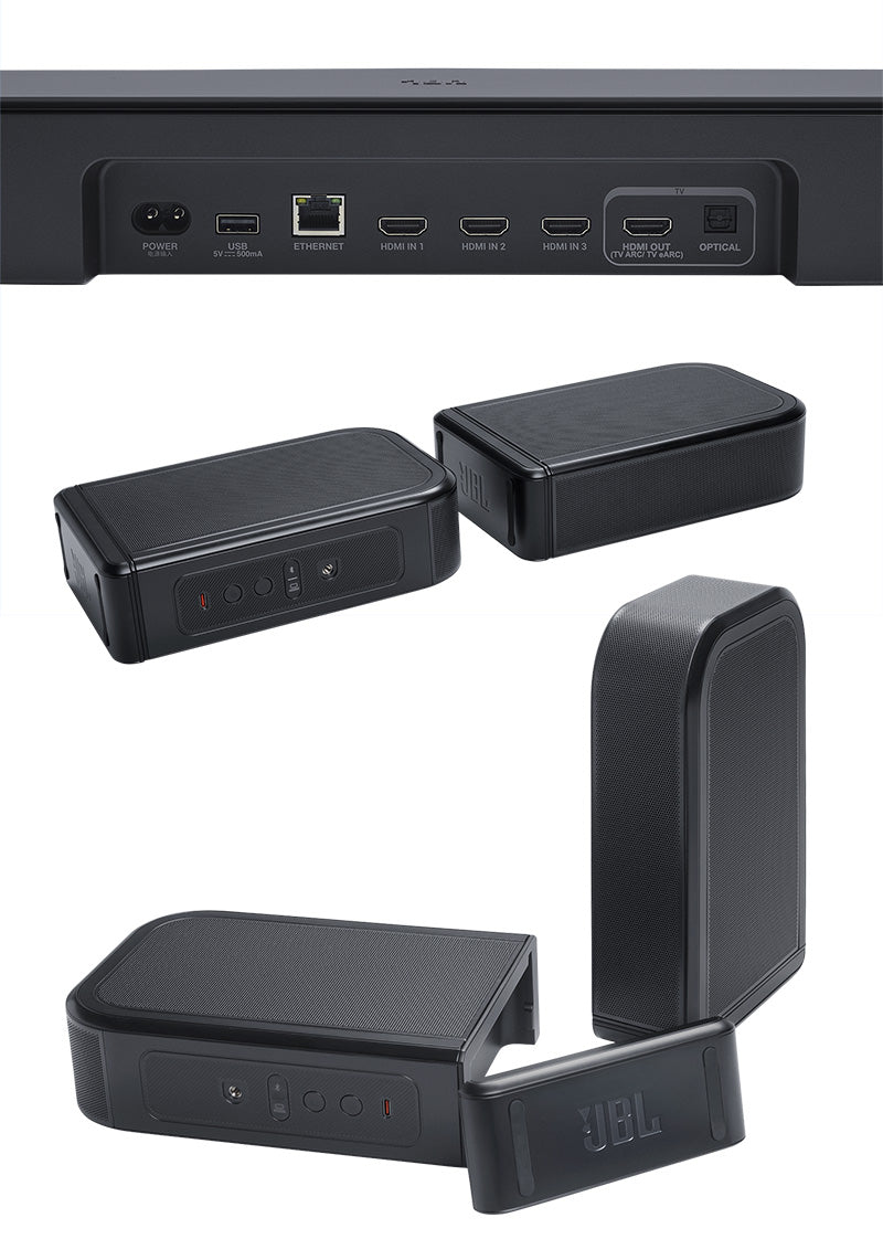 JBL BAR1300MK2 Bluetooth 5.3 ワイヤレス 11.1.4ch サラウンドシステム サウンドバー サラウンドスピーカー サブウーファー付属 ブラック