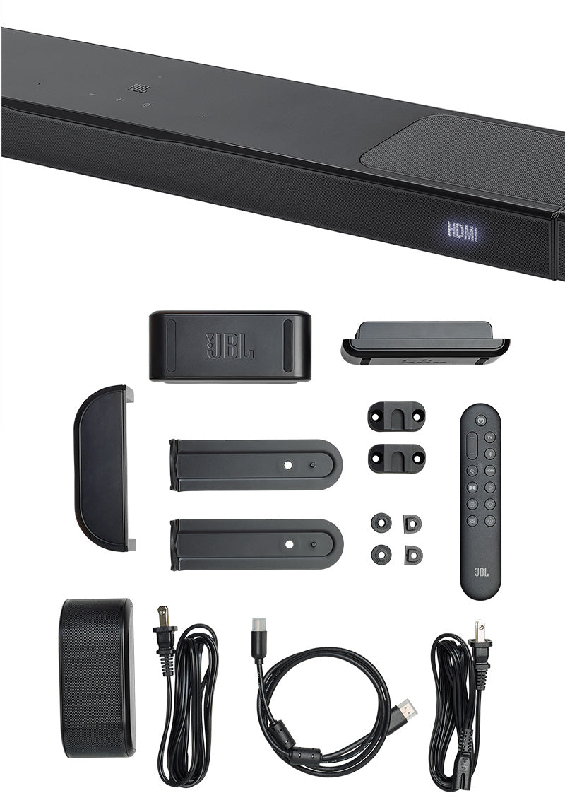 JBL BAR1300MK2 Bluetooth 5.3 ワイヤレス 11.1.4ch サラウンドシステム サウンドバー サラウンドスピーカー サブウーファー付属 ブラック