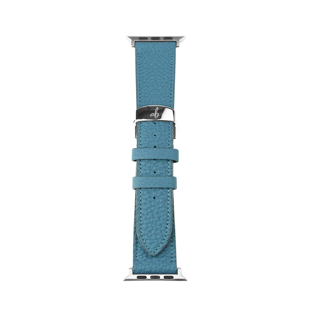 ABBI SIGNATURE Apple Watch 本革 交換ベルト シュランケンカーフバンド 日本製 for 49/46/45/44mm (Ultra2/1,Series10-1,SE)
