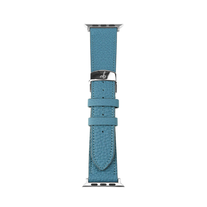 ABBI SIGNATURE Apple Watch 本革 交換ベルト シュランケンカーフバンド 日本製 for 49/46/45/44mm (Ultra2/1,Series10-1,SE)