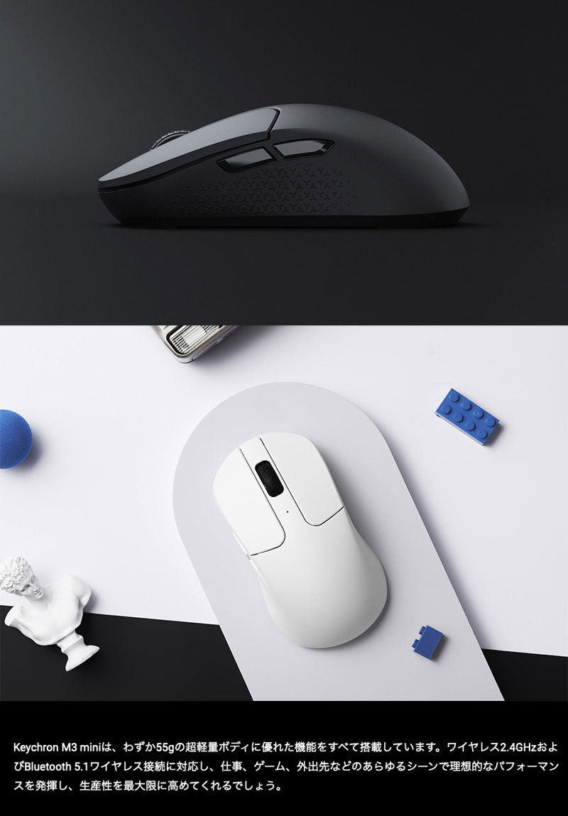 (美品) Keychron M3 mini 4K ワイヤレスマウス キークロン Keychron M3 Mini ワイヤレスマウス | kopek｜