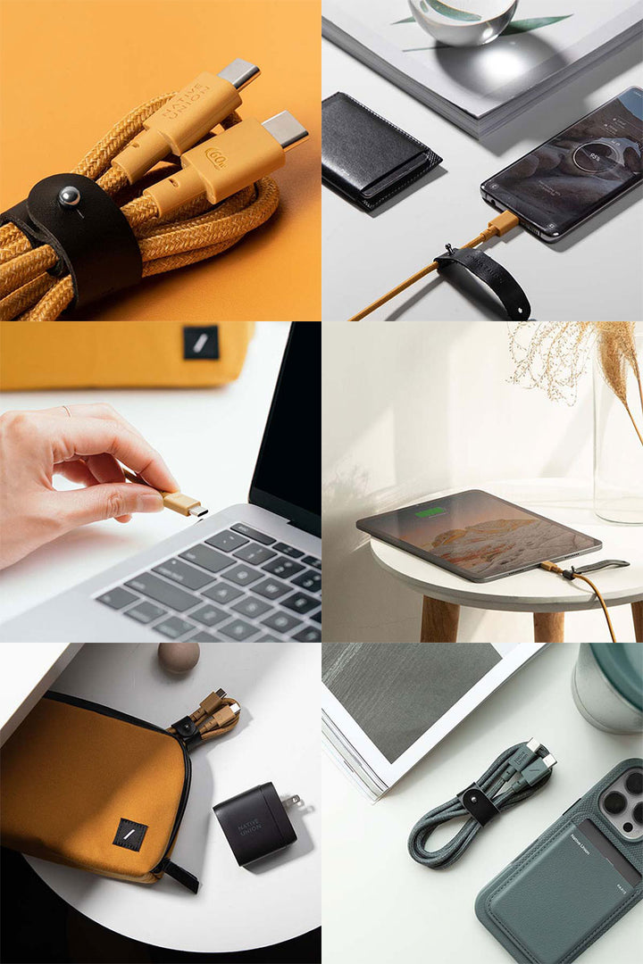 Native Union Belt Cable 1.2m USB-C to USB-C ケーブル PD対応