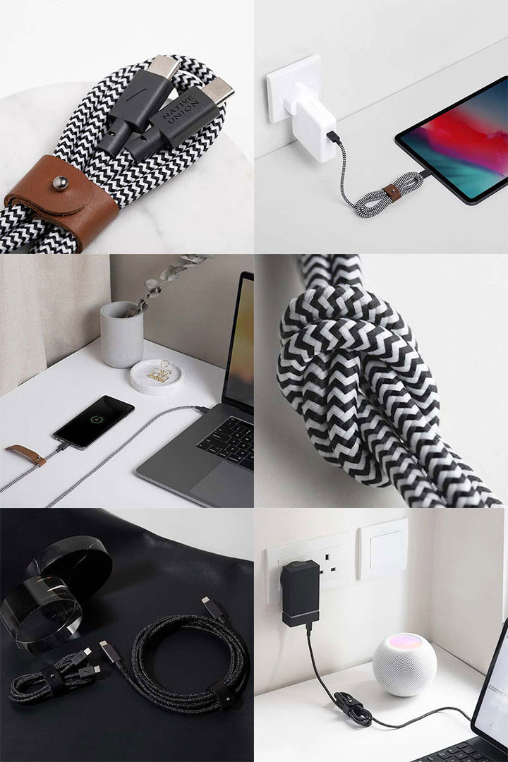 Native Union Belt Cable 1.2m USB-C to USB-C ケーブル PD対応