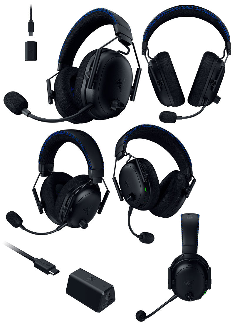 Razer BlackShark V3 Pro for PlayStation PS5用 ワイヤレス ANC e スポーツヘッドセット